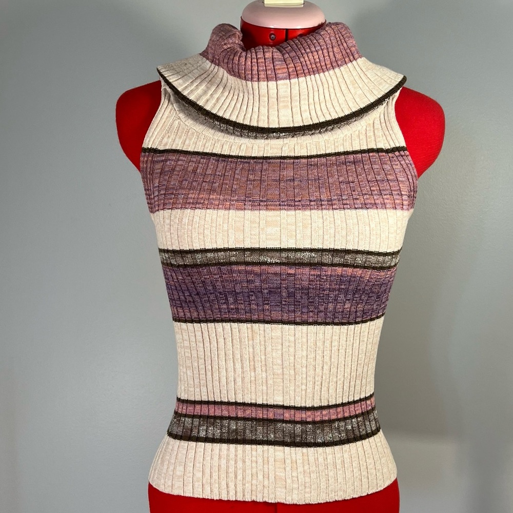 EUC Ribbed Knit Sleeveless Top - XS